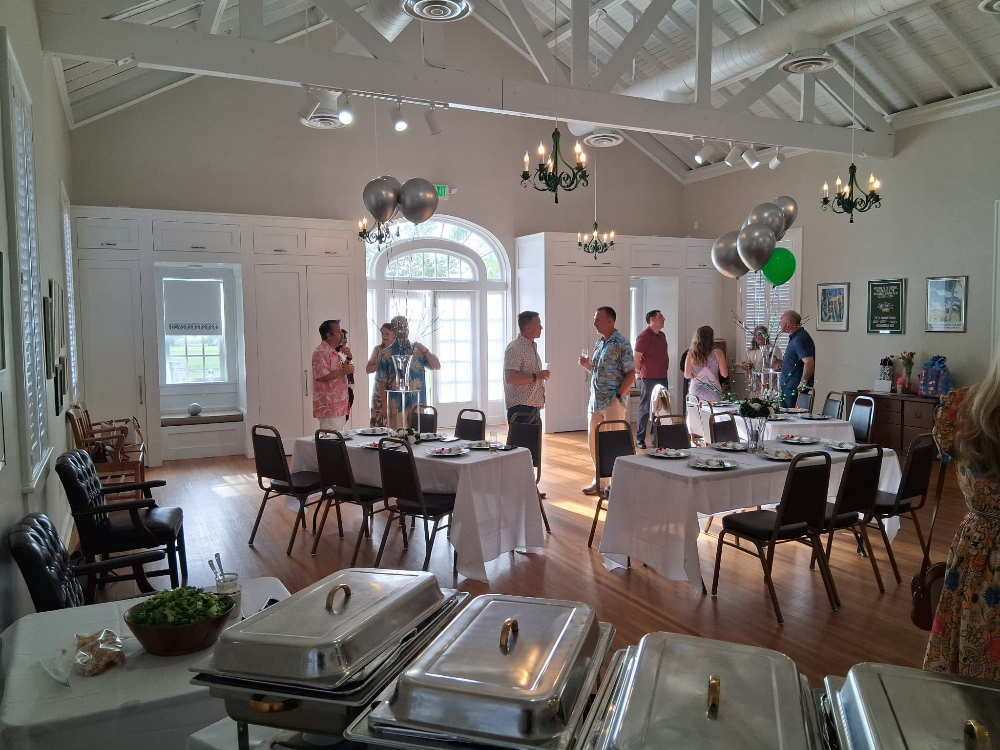 Private event setup Palm Beach